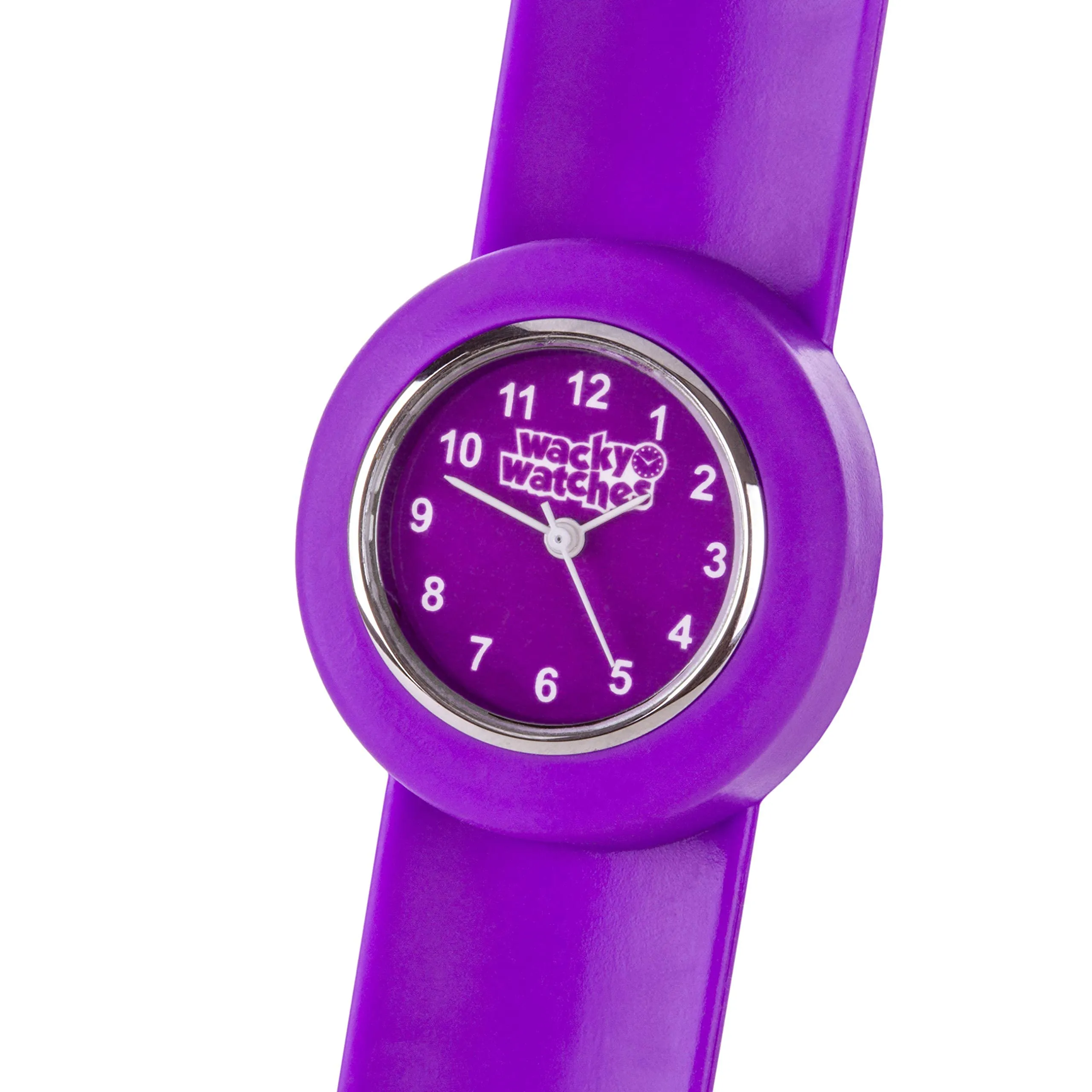 Popwatch Slapwatch, orologio per bambini con cinturino in silicone, facile da indossare, per imparare a leggere l’ora - immagine 4