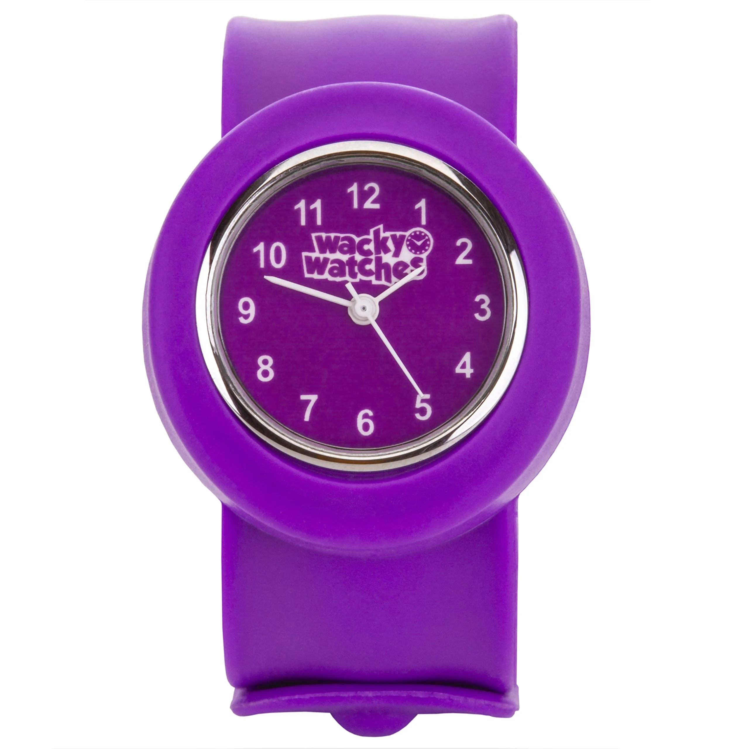 Popwatch Slapwatch, orologio per bambini con cinturino in silicone, facile da indossare, per imparare a leggere l’ora - immagine 5