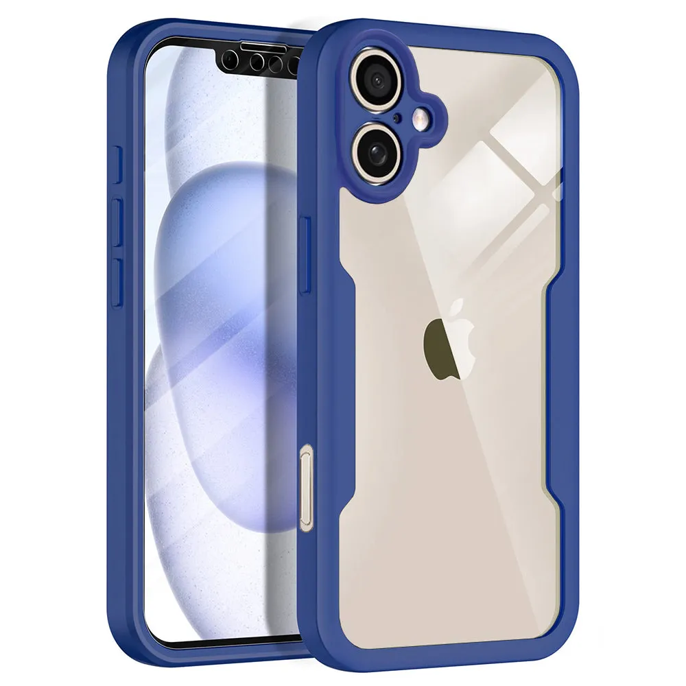 Custodia per Apple iPhone 17, Techsuit, ColorVerse 360, Blu - immagine 1