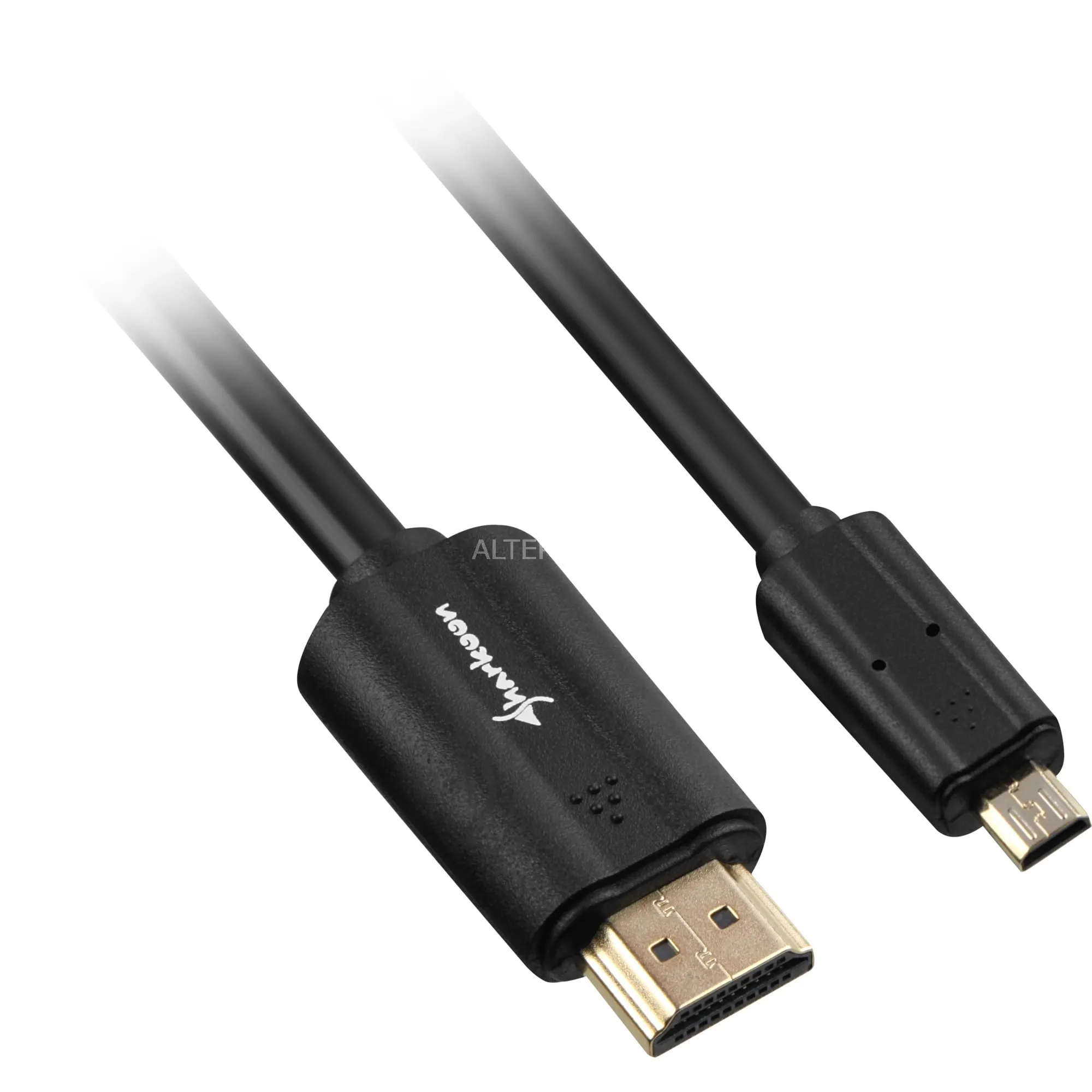 1.5m, HDMI/Micro HDMI cavo HDMI 1,5 m HDMI tipo A (Standard) HDMI tipo D (Micro) Nero - immagine 1