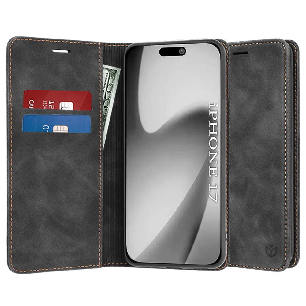 Custodia per Apple iPhone 17, Techsuit, Confy, Nera - immagine 1