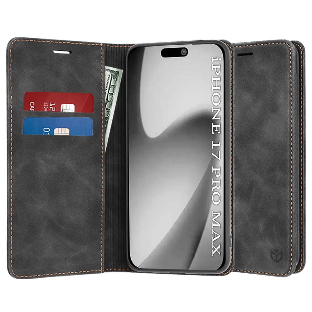 Custodia per Apple iPhone 17 Pro Max, Techsuit, Confy, Nera - immagine 1
