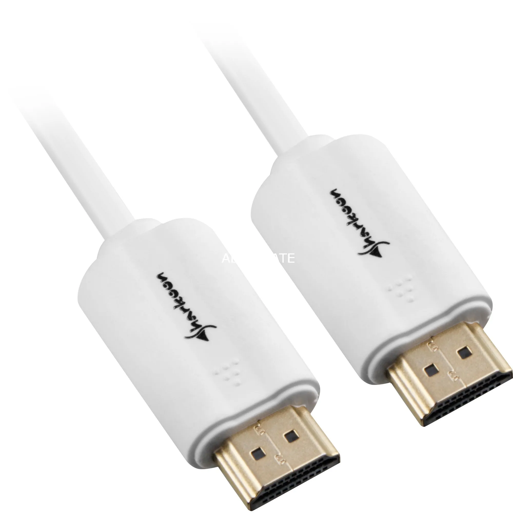 2m, 2xHDMI cavo HDMI HDMI tipo A (Standard) Bianco - immagine 1