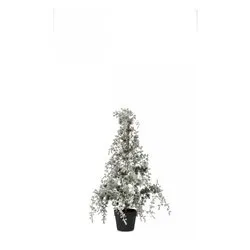 Albero Natale COLLALTO Verde innevato (PVC e PP - H90 D40 cm) 0939850 - immagine 1