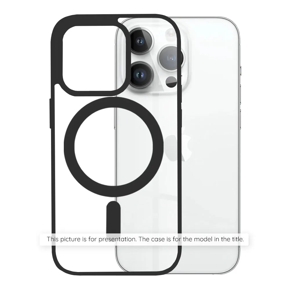 Custodia MagSafe per Apple iPhone 17, Techsuit, Pro, Nera - immagine 1