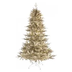 Albero Natale TISSI Oro (PVC e PE - H150 D83 cm) 0921886 - immagine 1