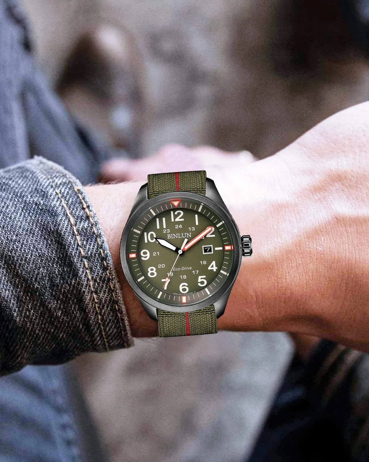 BINLUN Cinturino per Orologio in Nylon Elastico di Ricambio Militare Cinturino a Strappo Paracadute Marina Nazionale per Uomo Donna Fibbia Nero/Argento 18/20/22mm - immagine 6