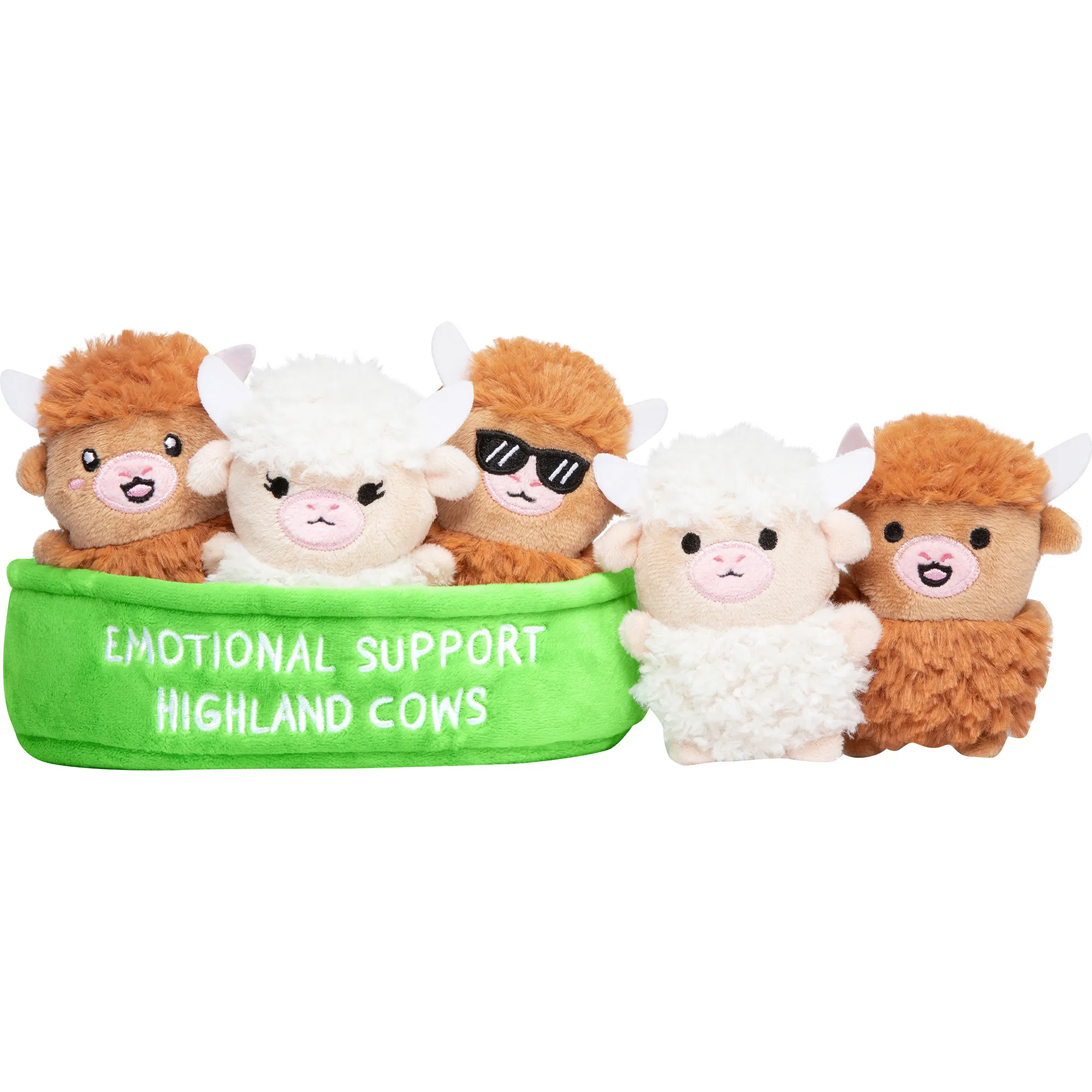 Mucche Highland di supporto emotivo, Peluche animali - immagine 1