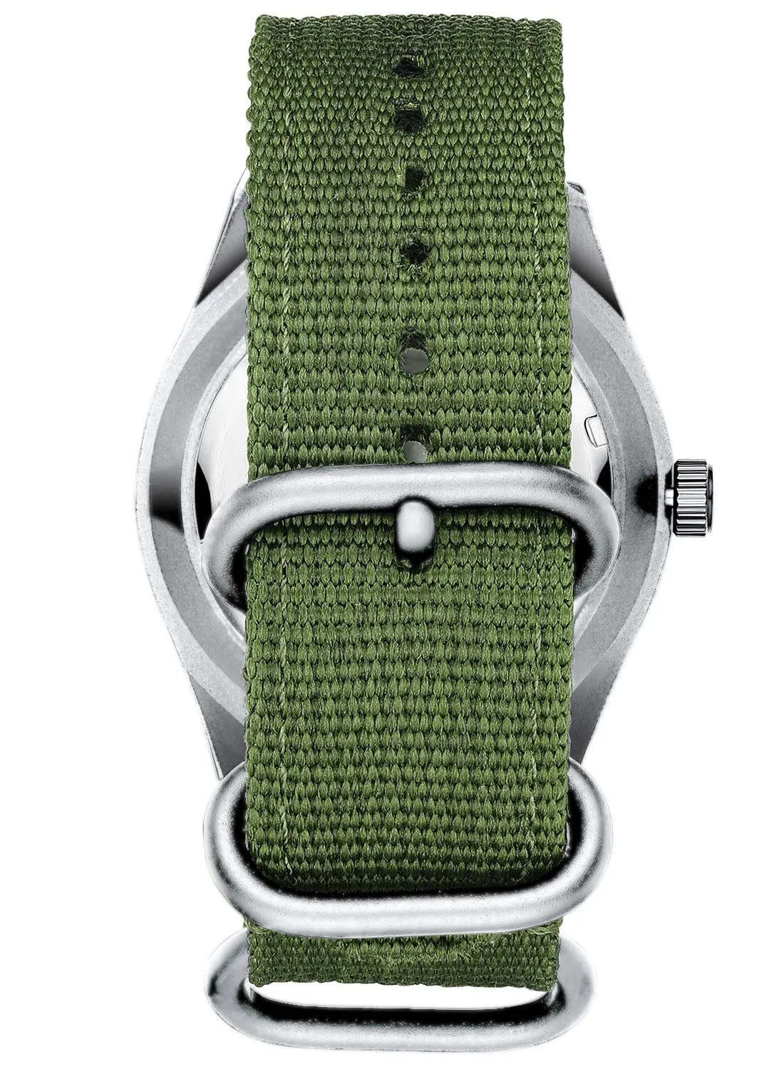 HANPOSH Orologio Uomo Analogico al Quarzo Impermeabile in Pelle - immagine 2