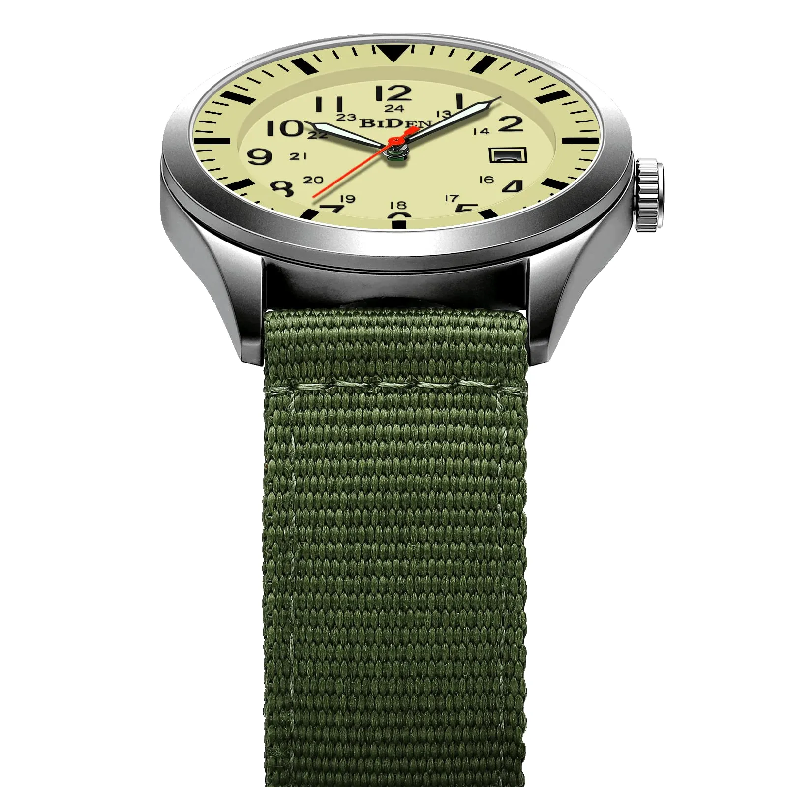 HANPOSH Orologio Uomo Analogico al Quarzo Impermeabile in Pelle - immagine 4