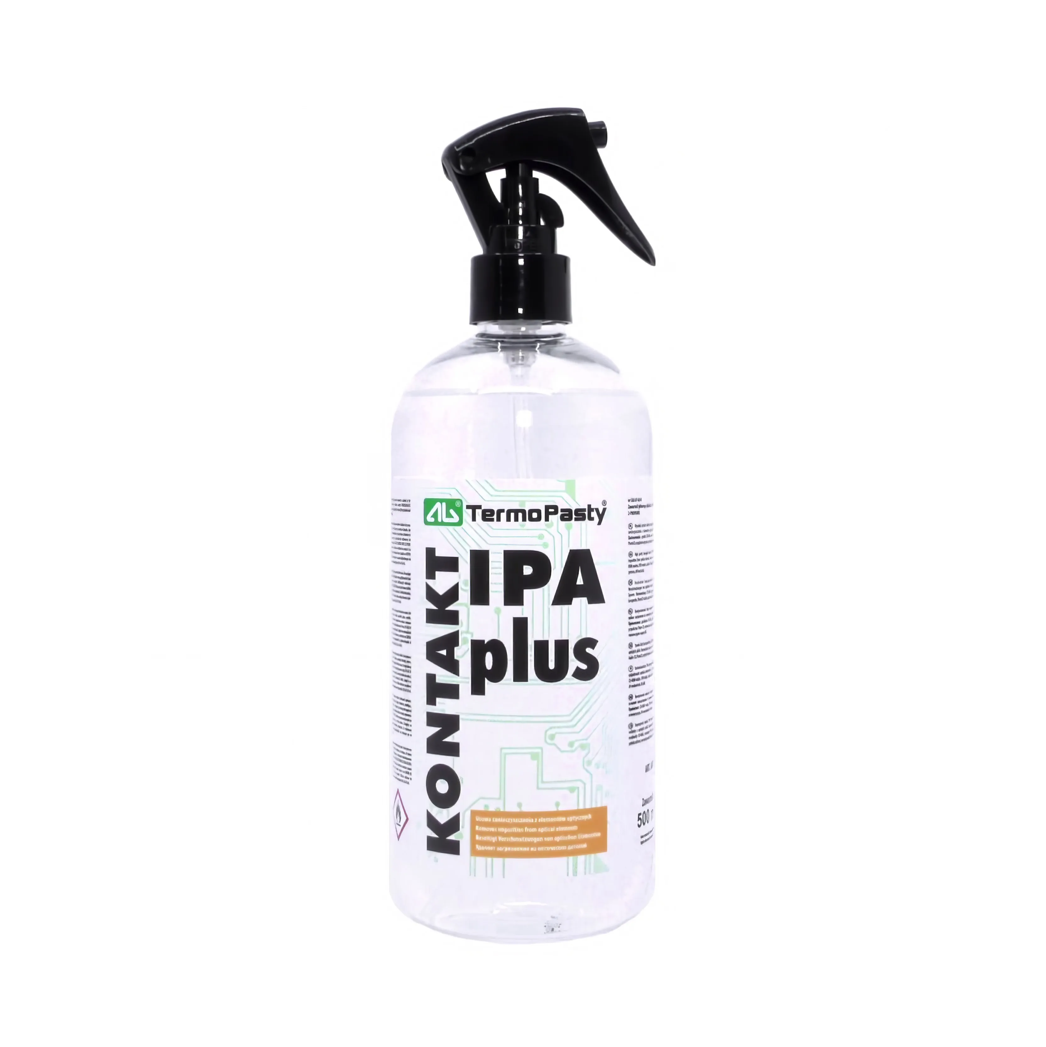 Spray Pulizia Alcool Isopropilico AG Termopasty IPA Plus, 500ml ART.AGT-252 - immagine 1