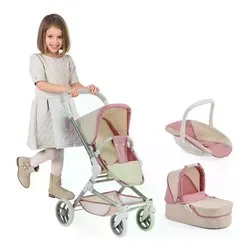 Passeggino giocattolo sistema componibile 3 in 1 ODG1206 - immagine 1