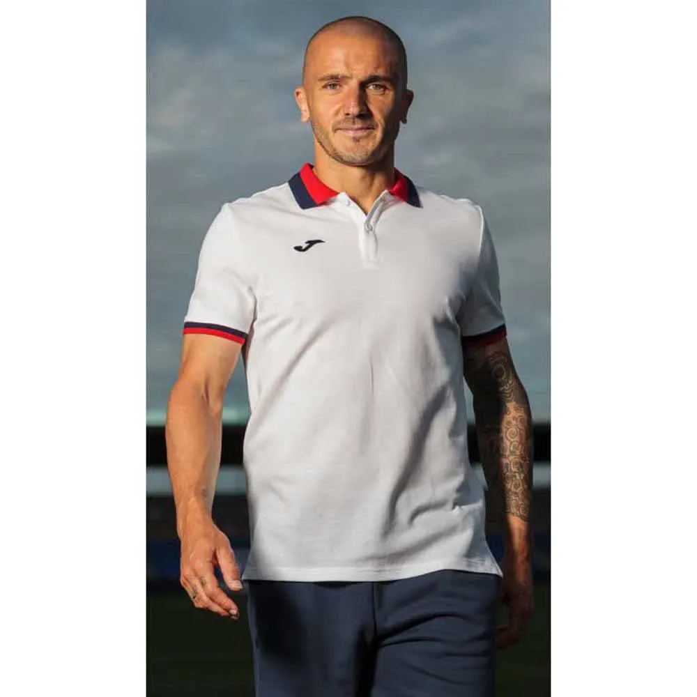 Joma Polo a Maniche Corte Comfort II, Bianco, XL Unisex-Adulto - immagine 7