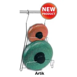 Porta coperchi 2 posti appendibile ARTIK Cromo 280348 - immagine 1
