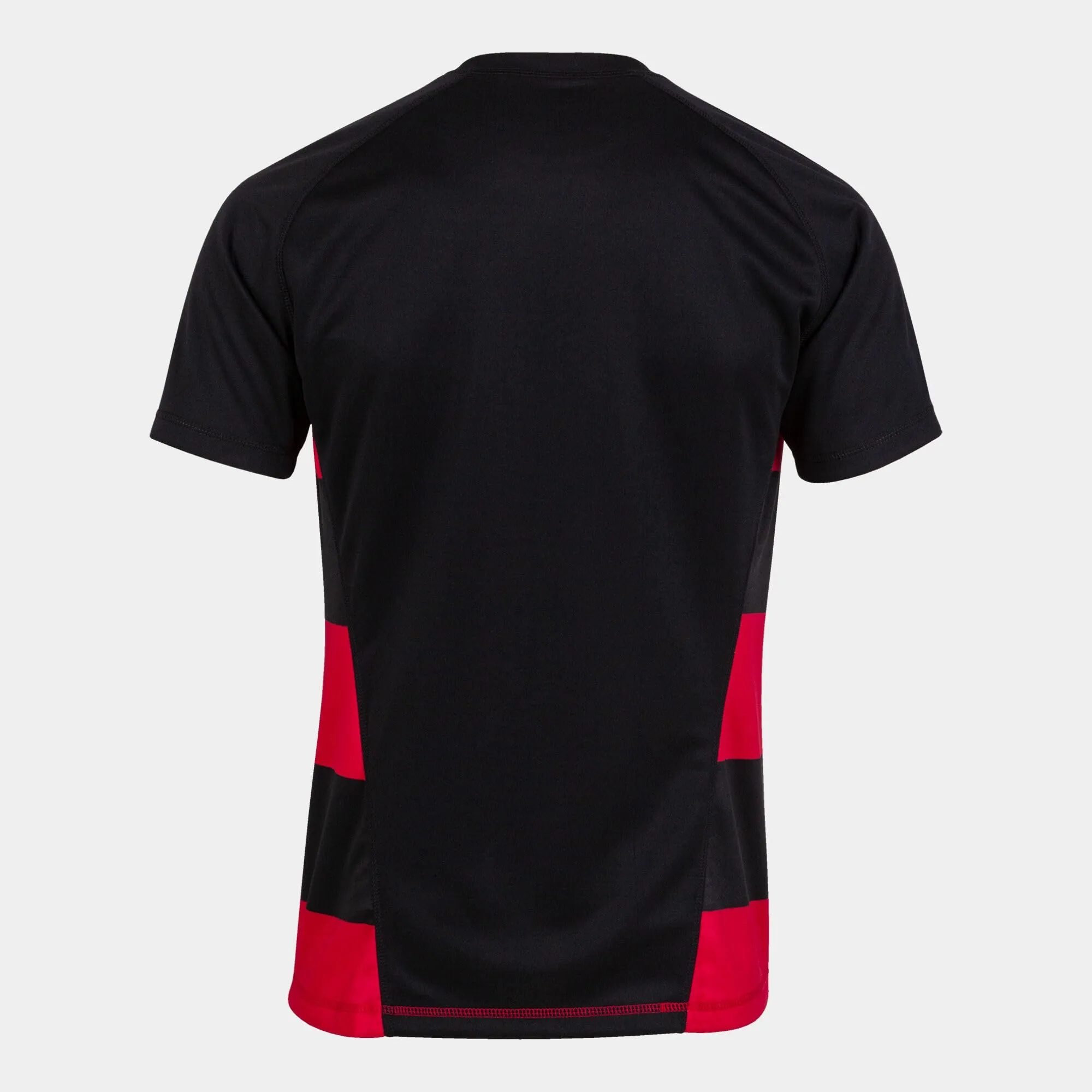 Joma Maglietta a Maniche Corte Prorugby II, Nero Rosso, 3XL Unisex-Adulto - immagine 2