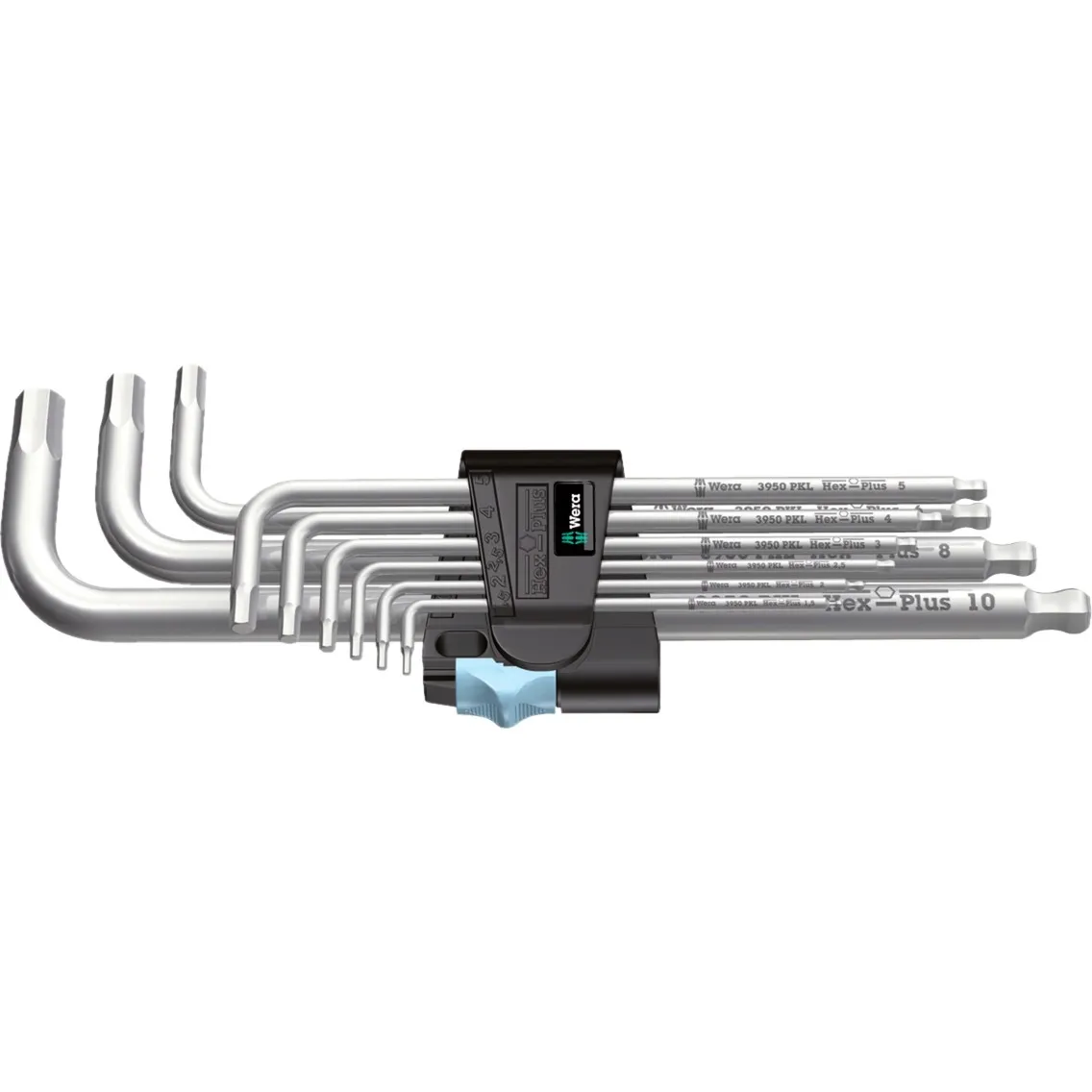 3950/9 Hex-Plus Stainless 1 SB set di chiavi a brugola, 9 pezzi, Cacciavite - immagine 1