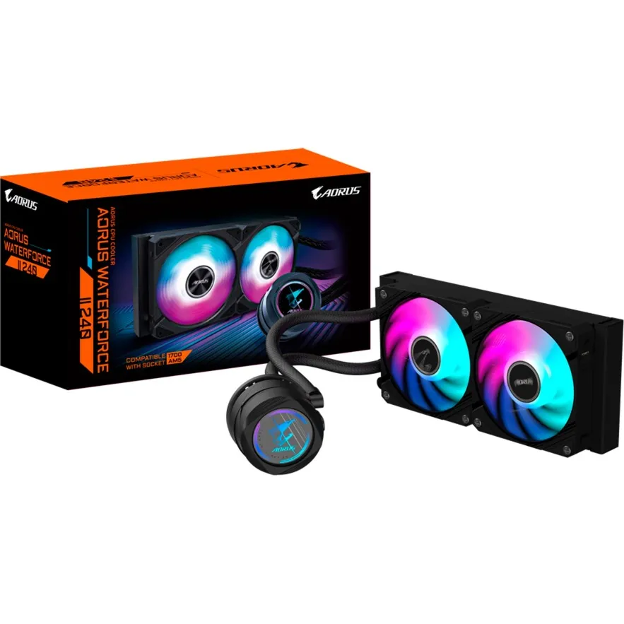 AORUS WATERFORCE II 240, Raffreddamento ad acqua - immagine 1