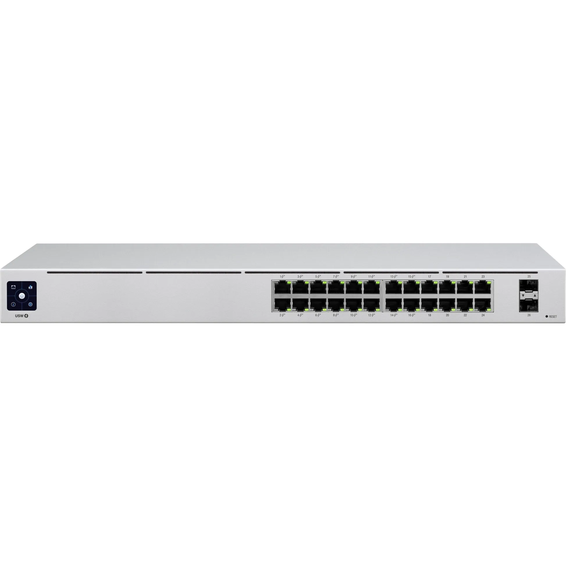 UniFi USW-24 switch di rete Gestito L2 Gigabit Ethernet (10/100/1000) Argento, Interruttore - immagine 1