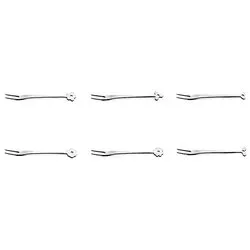 Set forchette aperitivo 6 pz Inox 18/10 (12,7cm) CADEAU Silver PL6310CD - immagine 1