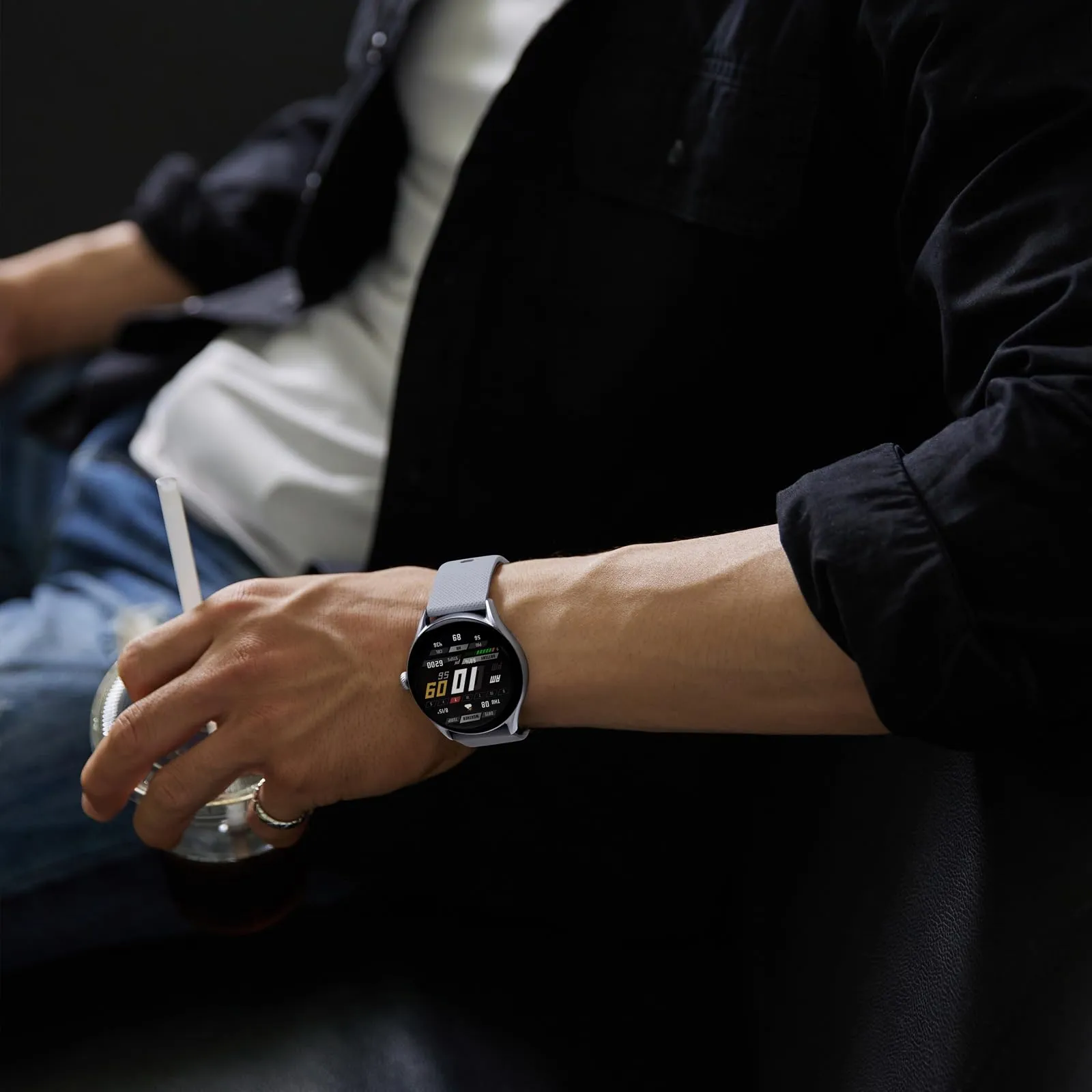 Anbeer 24mm Cinturini per Orologi in Silicone per Uomo Donna, Cinturini di Ricambio in Gomma a Sgancio Rapido - immagine 6