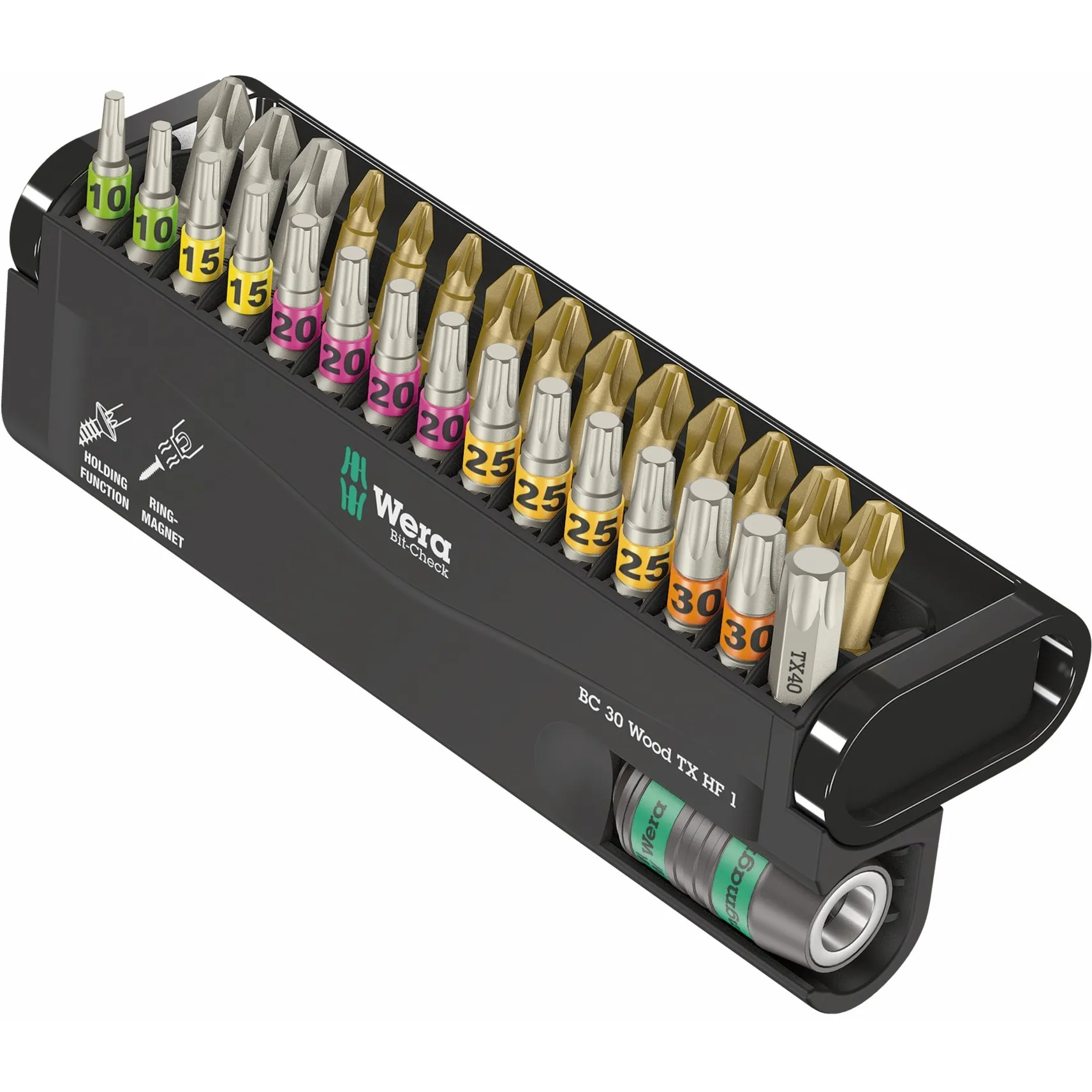 Bit-Check 30 Wood TX HF 1, Set di bit - immagine 1