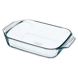 Pirofila Vetro borosilicato (35x23x6cm) ORTES Trasparente 408B000 8046 - immagine 1