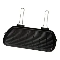 Bistecchiera Ghisa Maxi (50x27cm) DIETELLA Nero 02080270GBS - immagine 1