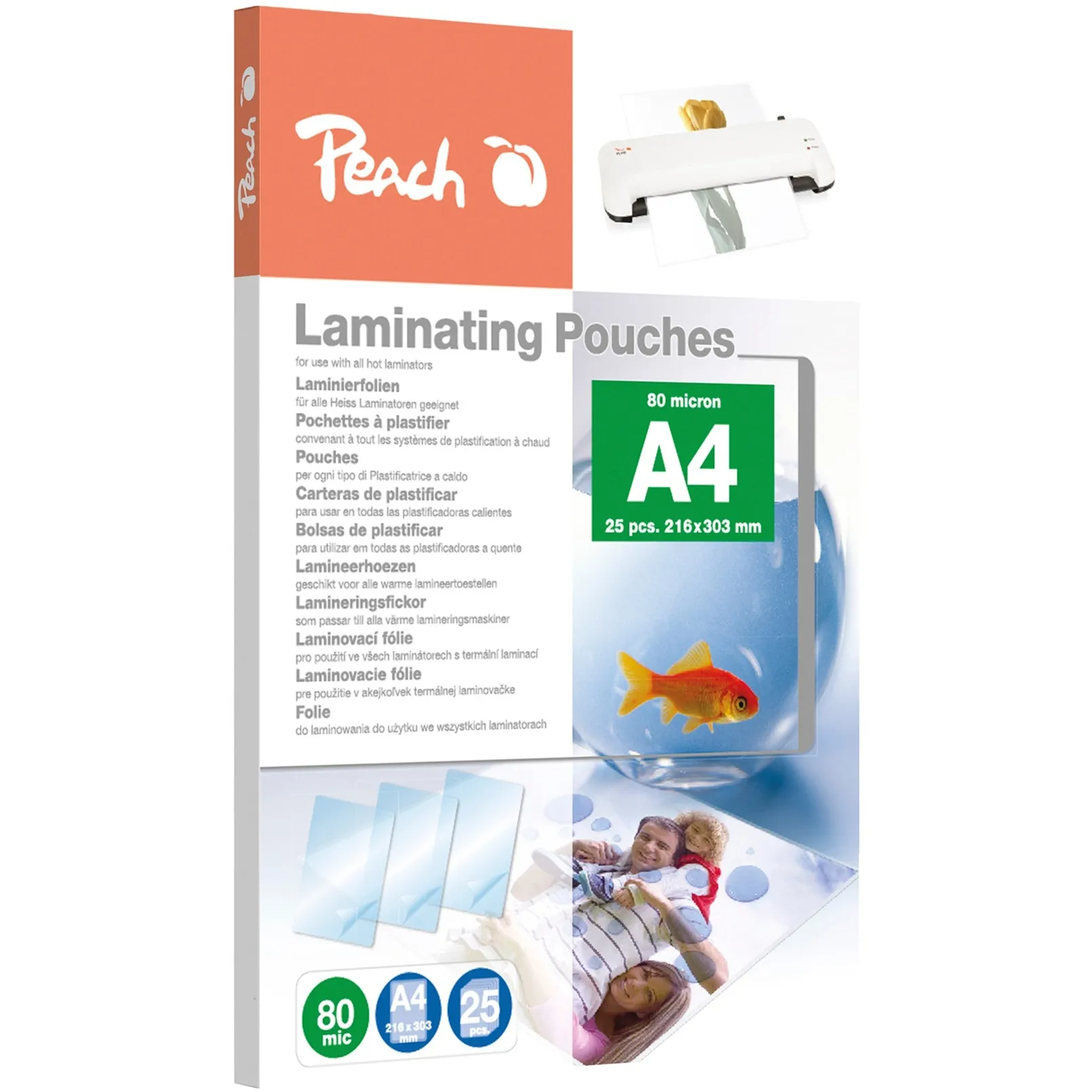 510419 pellicola per plastificatrice 25 pz, Film - immagine 1