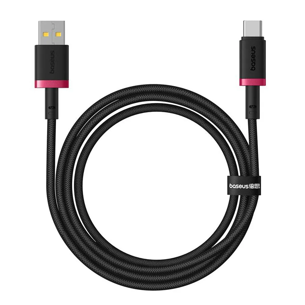 Cavo Dati e Ricarica USB-A - USB-C Baseus Dura Series, 60W, 2m, Rosso P10377802U01-03 - immagine 1