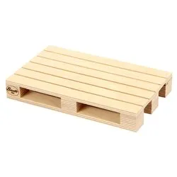 Tagliere Legno (30x20cm) mini pallet Naturale 26122 - immagine 1