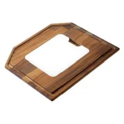 Tagliere Legno (33x39cm) Tinto iroko 094071 - immagine 1
