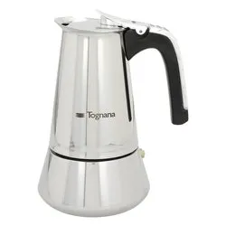 Caffettiera Inox 4 Tazze RIFLEX INDUCTION Cromo lucido V573004RIND - immagine 1