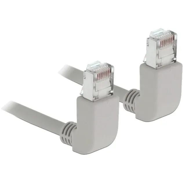 83513 cavo di rete Grigio 0,5 m Cat6a S/FTP (S-STP) - immagine 1