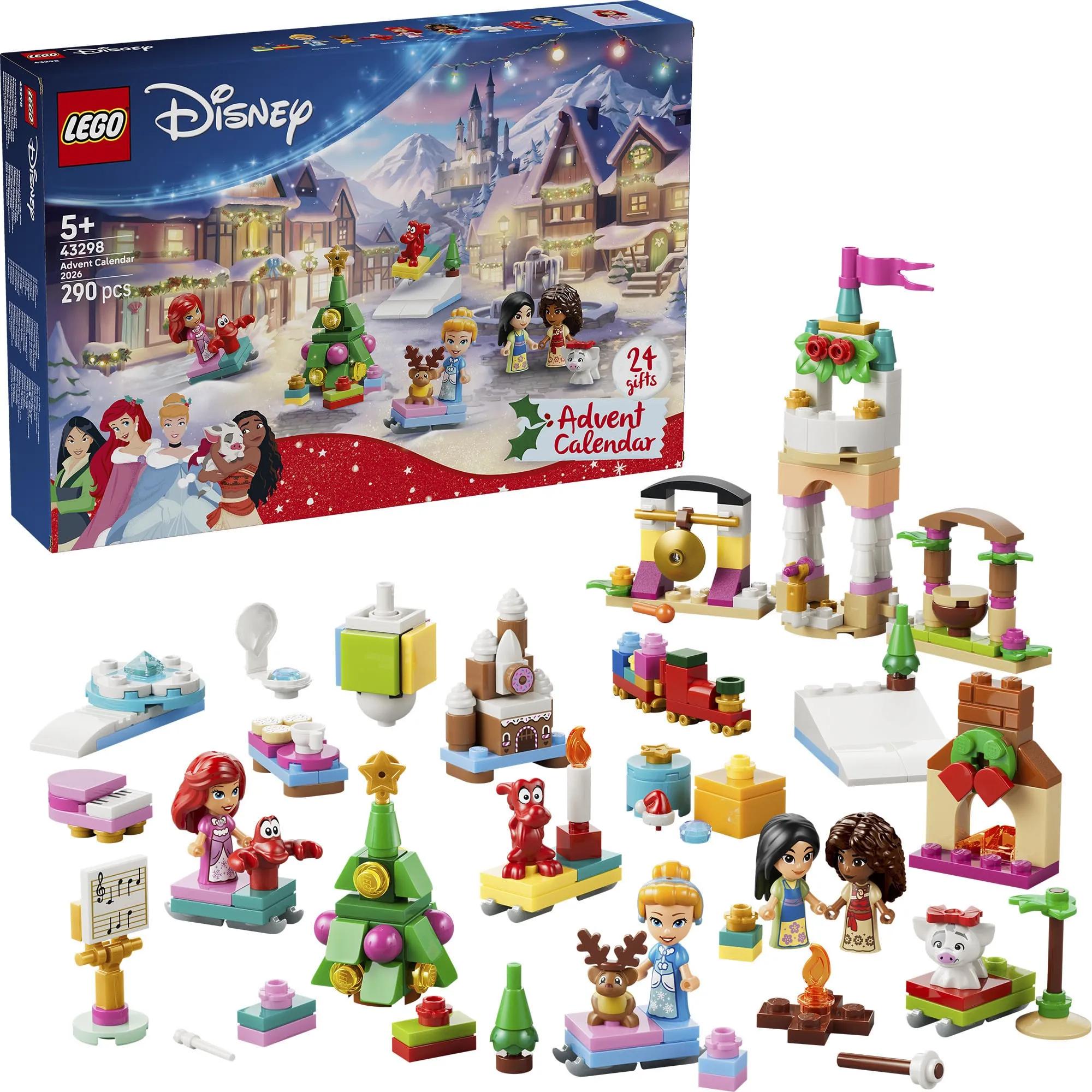 Disney Princess Calendario dell''Avvento 2026, Giochi di costruzione - immagine 1