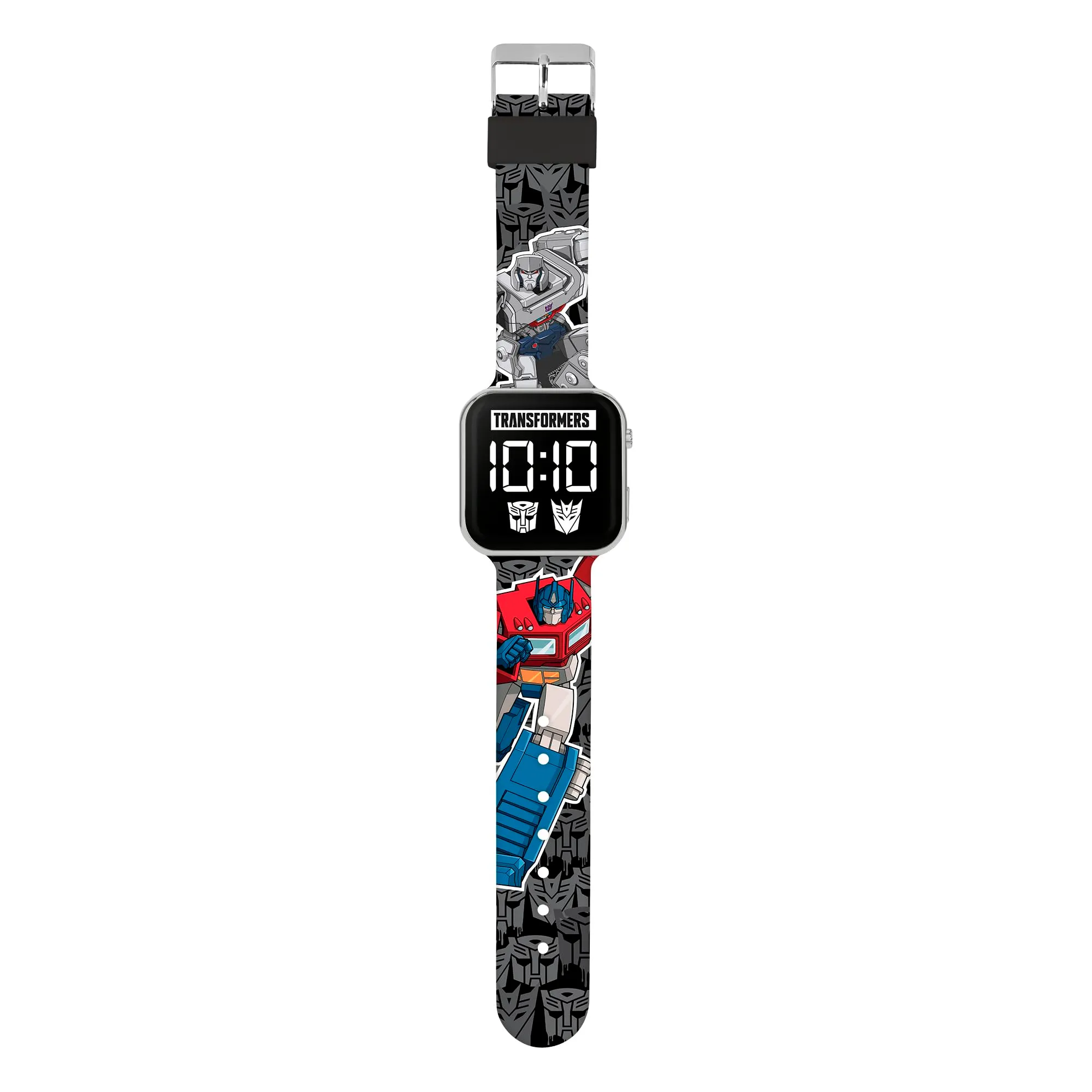 Accutime Transformers TFC4101 - Orologio digitale al quarzo con cinturino in silicone per bambini, Nero , moderno - immagine 2