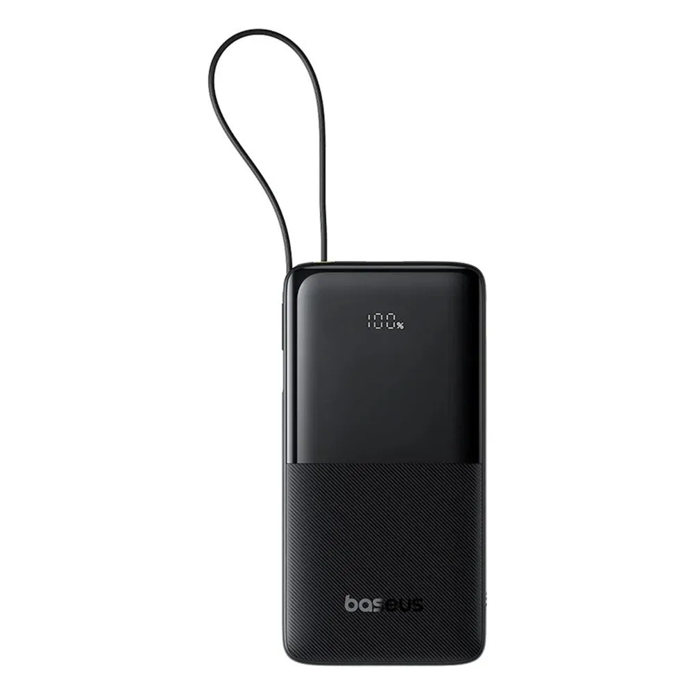 Batteria Esterna Baseus Bipow 2, 20000mAh, 20W, QC + PD, 1 x USB-A - 2 x USB-C, Nera P10077101113-01 - immagine 1