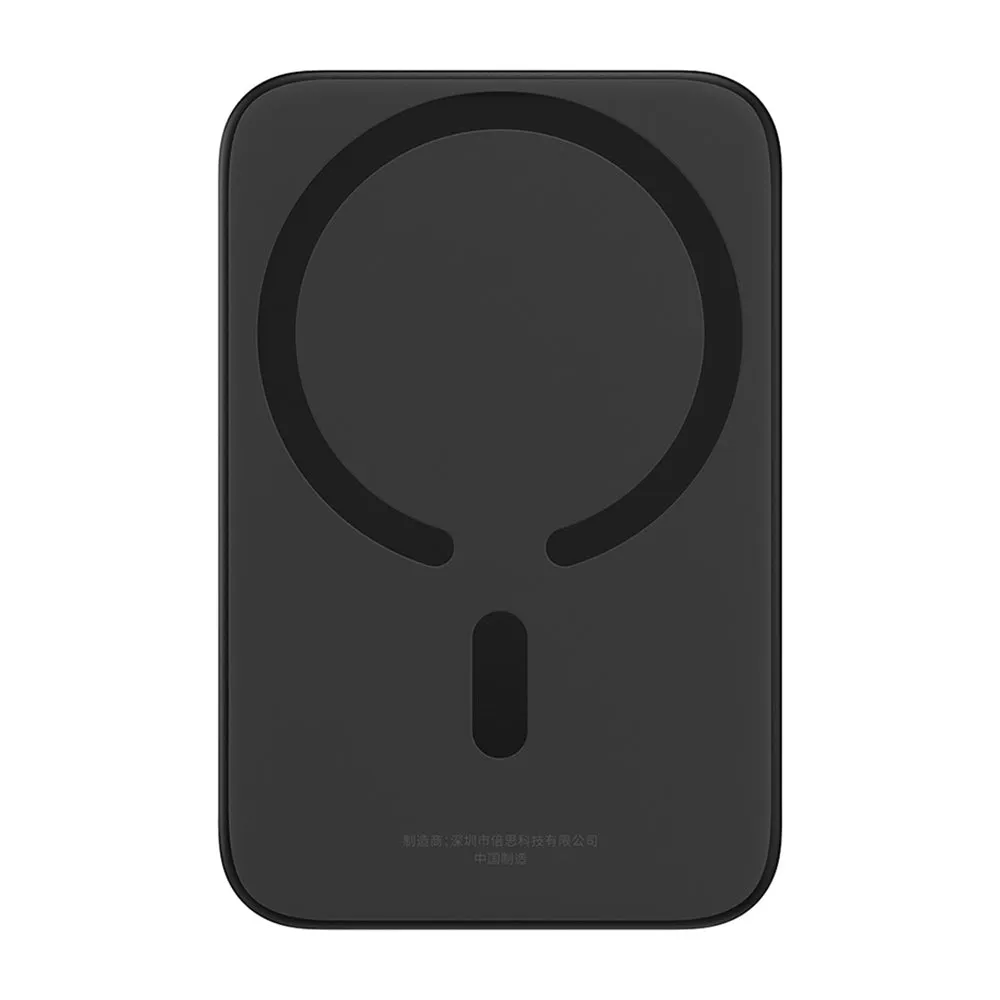 Batteria Esterna Wireless Baseus Mini Air, 6000mAh, 20W, PD + FQI, 1 x QI - 1 x USB-C, Nera P10059002113-00 - immagine 1