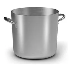 Pentola Alluminio (24cm) PROFESSIONALE SERIE 7000 Silver naturale 7022 24 - immagine 1