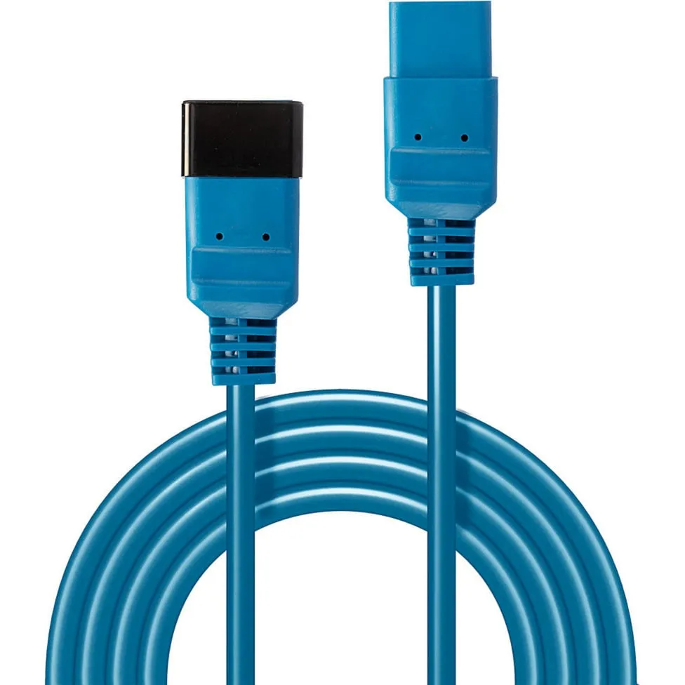 30121 cavo di alimentazione Blu 2 m Accoppiatore C19 Accoppiatore C20, Cavo di prolunga - immagine 1