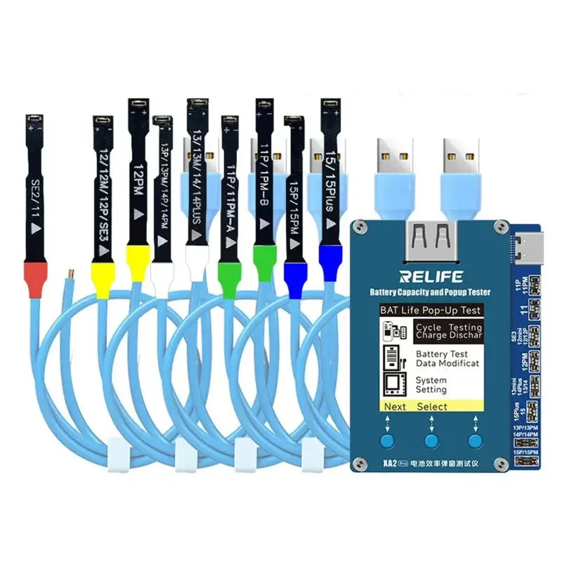 Tester Service Relife XA2 Pro per Batteria Apple iPhone 11 - 15 Series - immagine 1