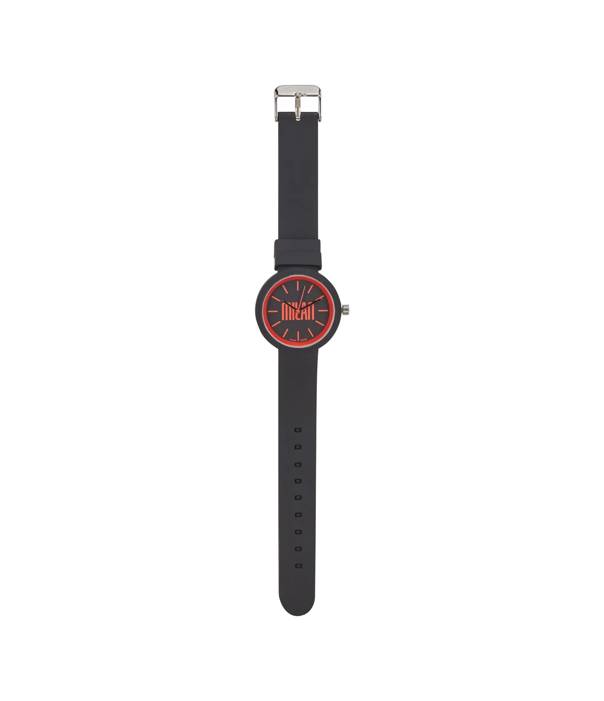 Seven Orologio Milan da polso, Rosso Nero, Analogico al quarzo, Bambini e Ragazzi, Orologio Sport e Calcio - immagine 2