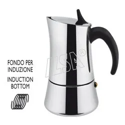 Caffettiera Inox 6 Tazze ELLY INDUCTION Cromo lucido 00880060ICC - immagine 1