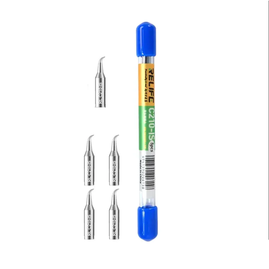 Punta saldatore Relife RL-C210IS, Set 5 pezzi - immagine 1