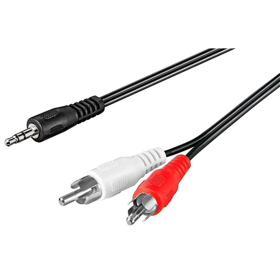50018 cavo audio 1,5 m 3.5mm 2 x RCA Nero - immagine 1