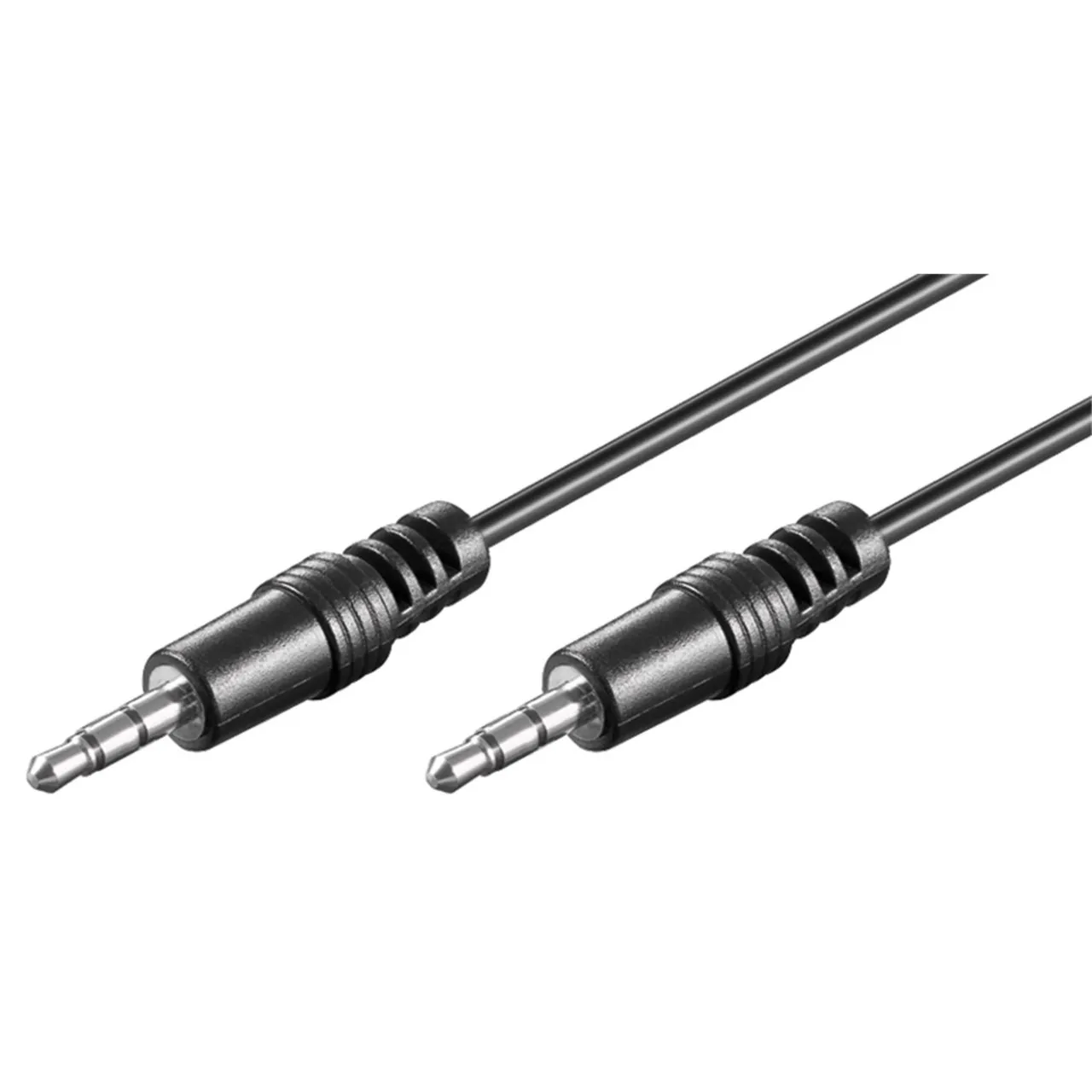 51659 cavo audio 2,5 m 3.5mm Nero - immagine 1