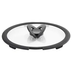Coperchio pentola Vetro (26cm) INGENIO Trasparente e Grigio 010244060126 - immagine 1