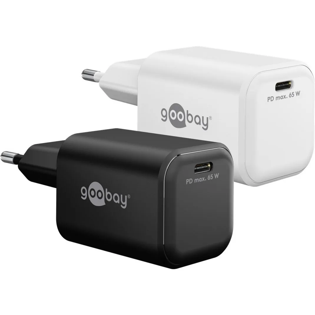 Caricatore rapido USB-C PD GaN Nano 65 W, Caricabatterie - immagine 1