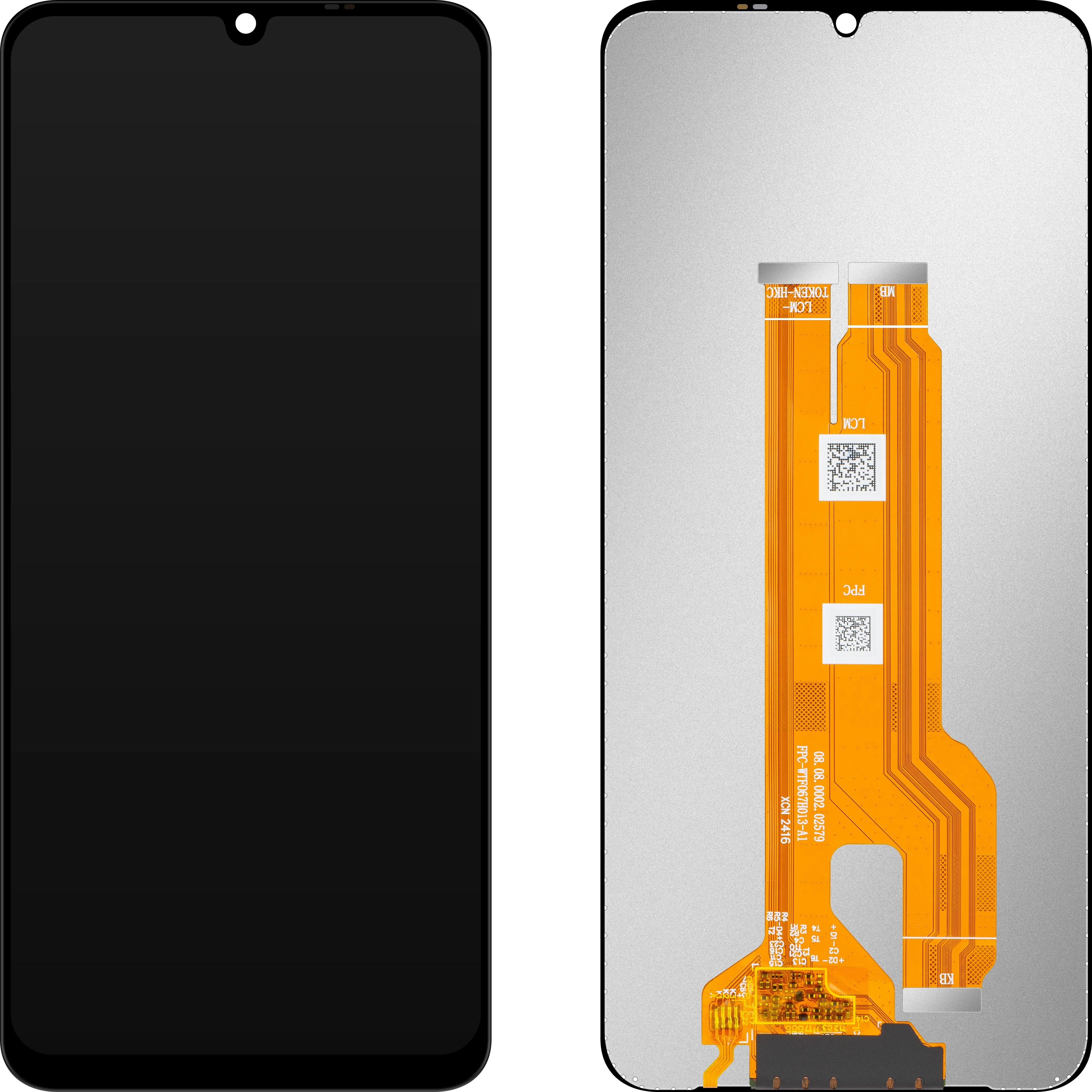 Display con Touchscreen MP compatibile con Realme C61 / C63 / Narzo N63 / Note 60 / Note 60x - immagine 1
