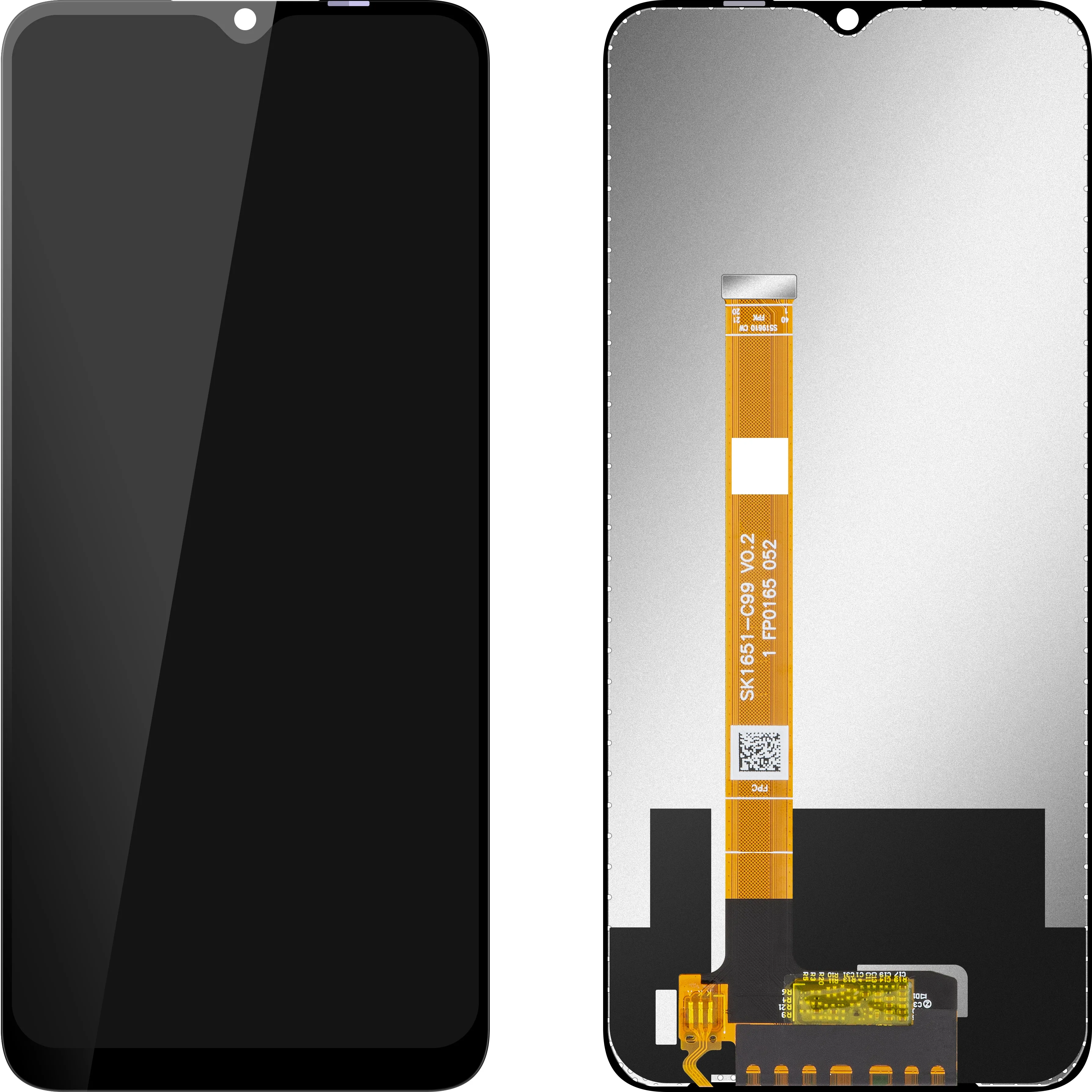 Display con Touchscreen MP compatibile con Realme C21Y / C25Y - immagine 1