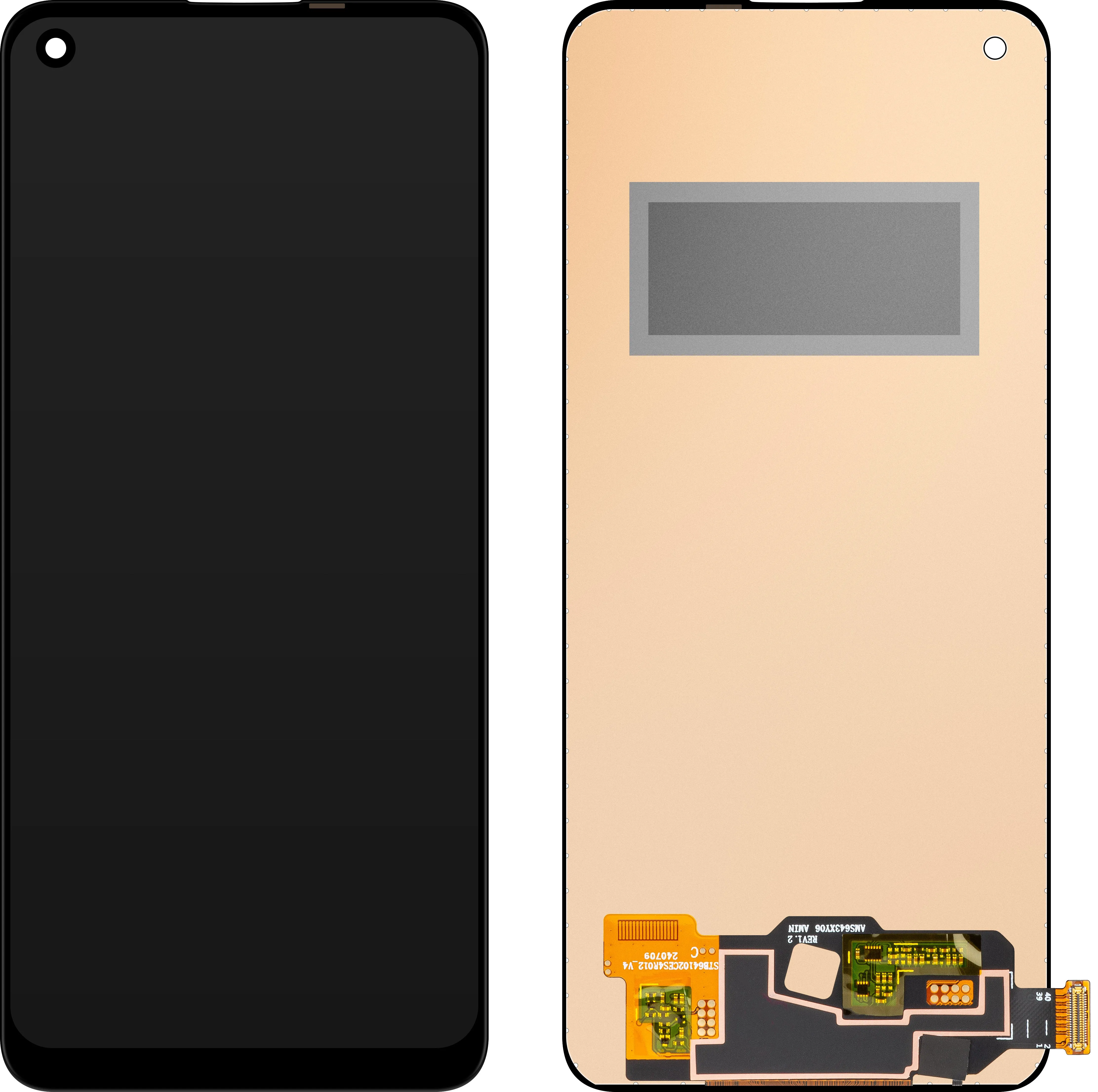 Display con Touchscreen MP compatibile con Oppo Reno5 F / Reno5 Lite / Reno5 Z / Reno6 Lite / Reno7 Lite - immagine 1